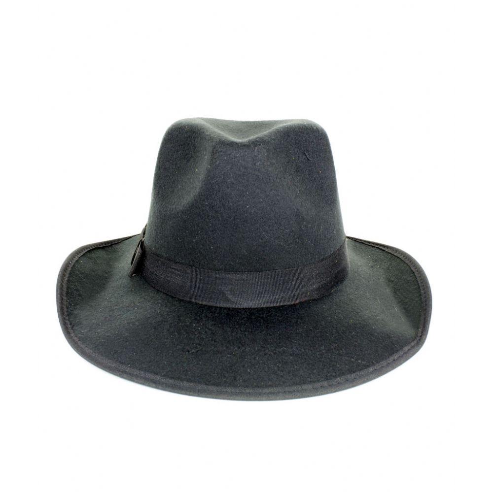 48 Wholesale Felt Gangster Hat image