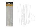 96 Wholesale 40 Piece White Cable Ties image