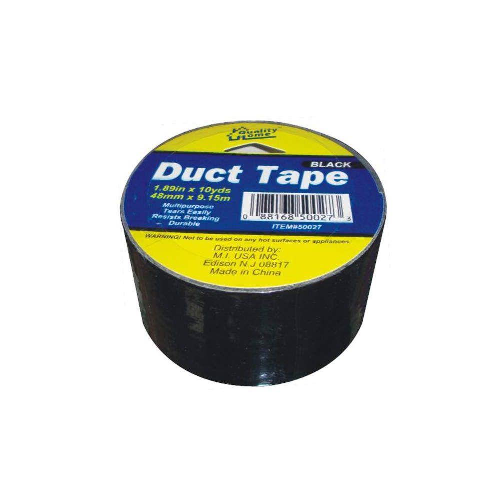 96 Wholesale Tape Duct 10yds Black image