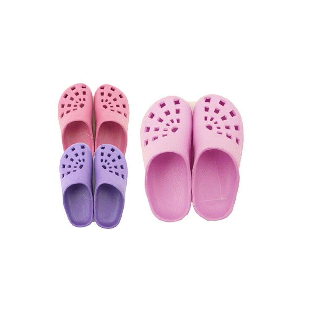 72 Wholesale Girl's Eva Slippers image