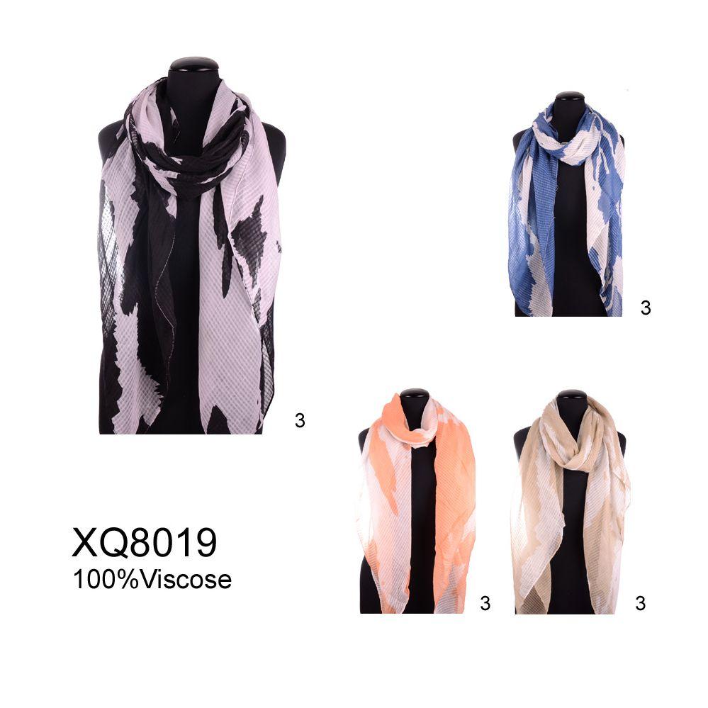 24 Wholesale Dual Color Fashion Scarf image