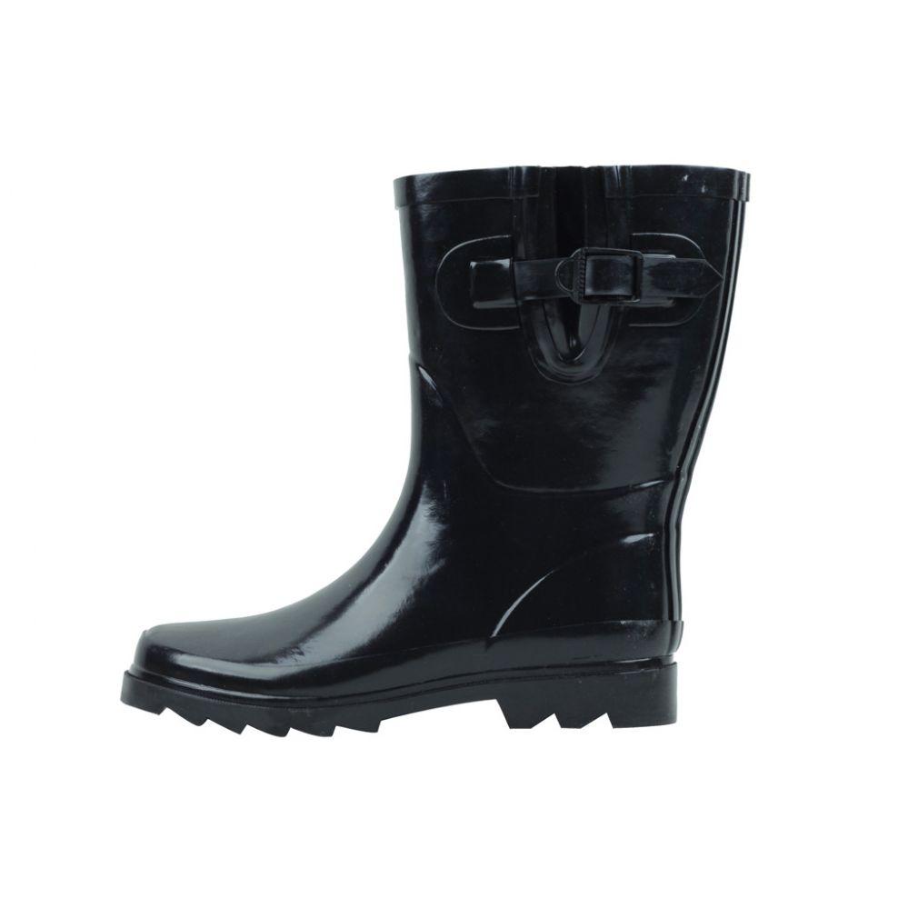 12 Wholesale Womans Rubber Rain Boots (9 Inches Tall) image