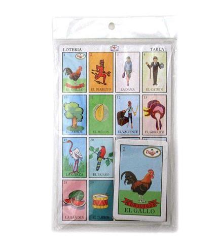 48 Wholesale SMALL LOTERIA MEXICAN GAME image