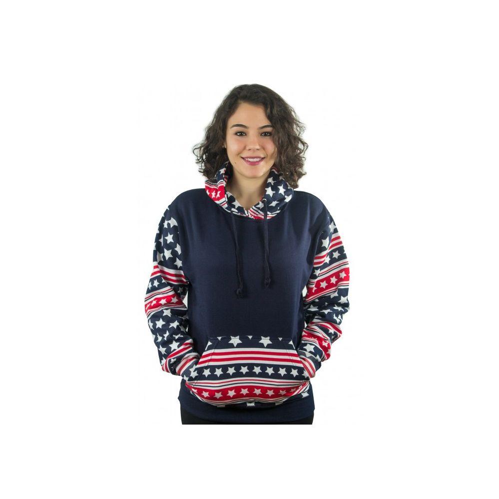 24 Wholesale Adult Usa#2 Sweatshirt image