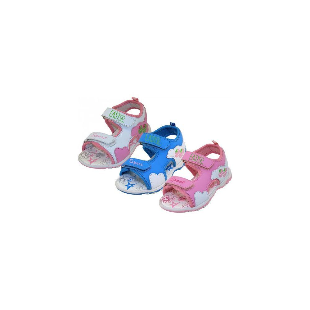 24 Wholesale Toddler's  Touch Closure Sport Sandals image