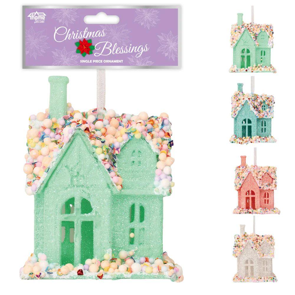 36 Wholesale Christmas Ornament House image