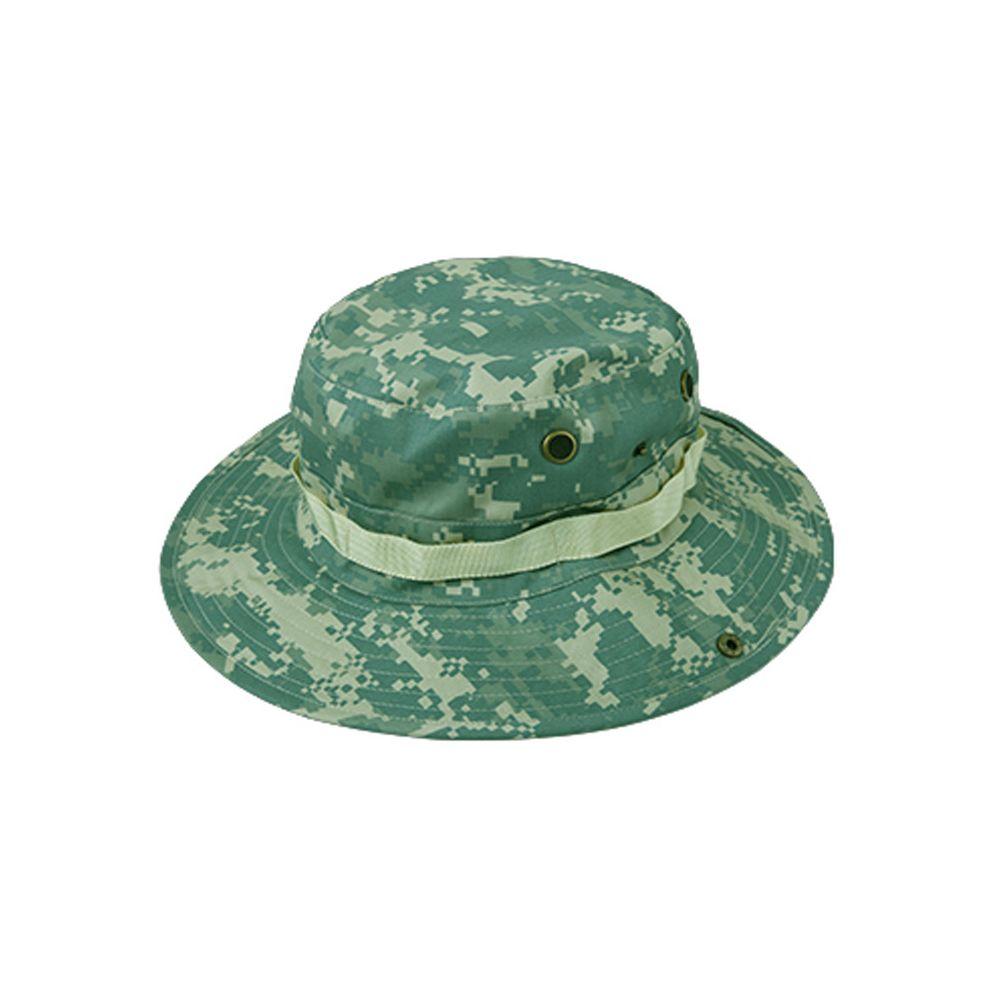 12 Wholesale Outdoor Cotton Bucket Hats With Strip In Digital image