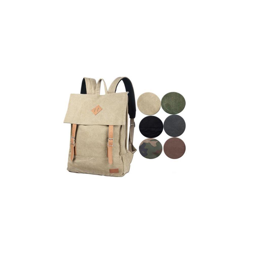 4 Wholesale Canvas Backpack Camo Color image