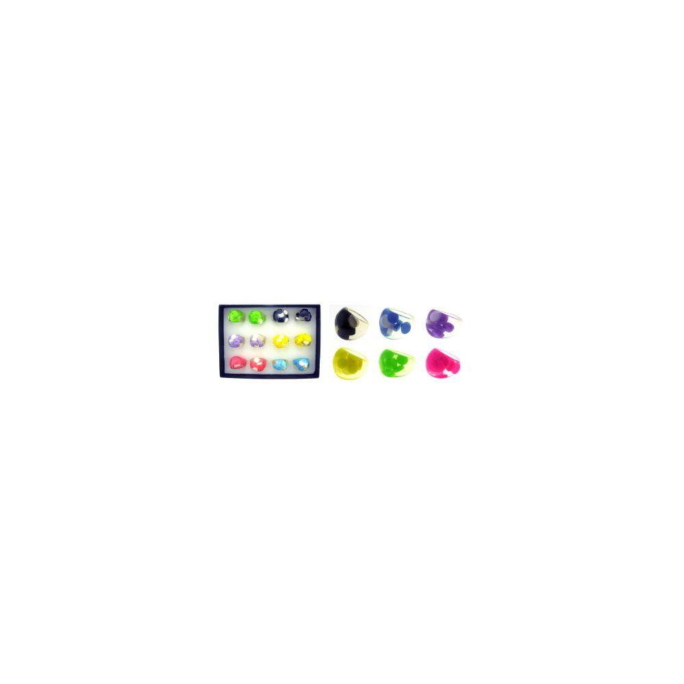 36 Wholesale Clear Rounded Ring Display image