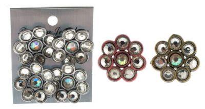 36 Wholesale Flower Shaped Multiple Earrings image