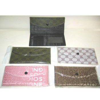 72 Wholesale Ladies Check Book Wallet image