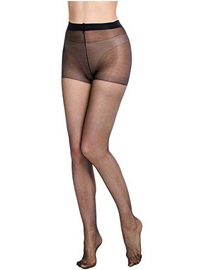 36 Wholesale Ultra Sheer Queen Size Pantyhose In Black image
