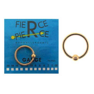 36 Wholesale Gold Plated Surgical Steel Body Jewel 14 Gauge image