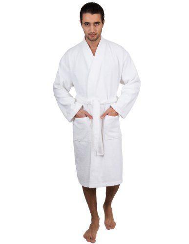 4 Wholesale Kimono Style Bath Robes In Robe In White image