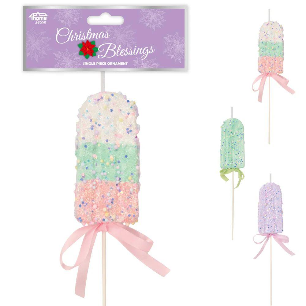 36 Wholesale Christmas Ornament Ice Lolly image