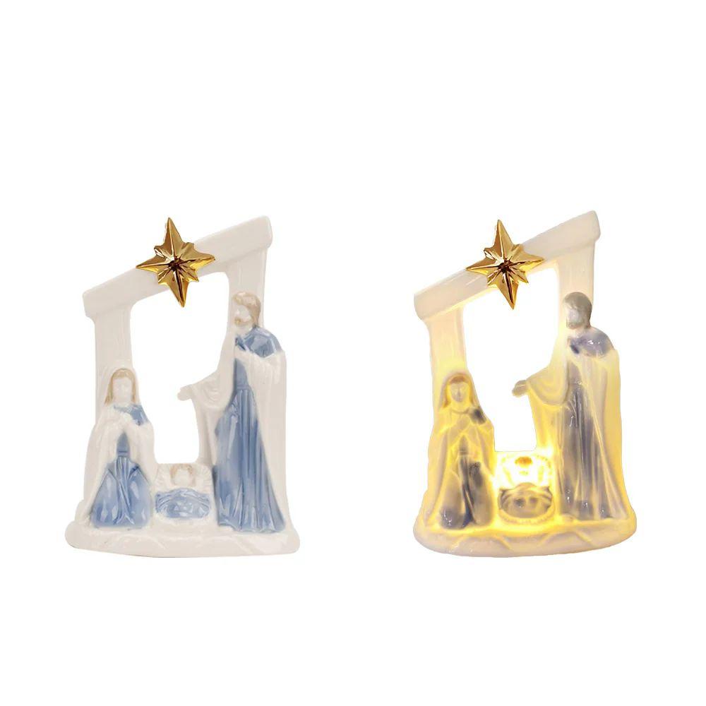 8 Wholesale Nativity With Led 20.4cm image