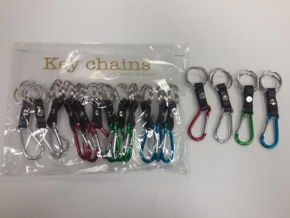 150 Wholesale 150 Keychains Assorted Colors image