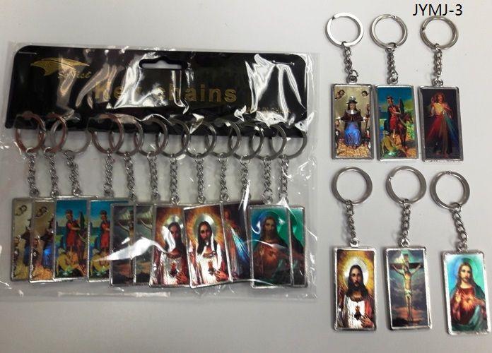 150 Wholesale Keychains Assorted Religous image