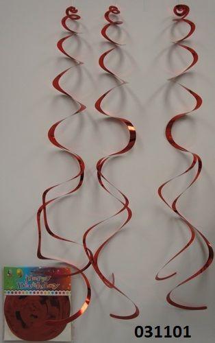 60 Wholesale Foil Swirls In Red image