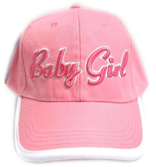 60 Wholesale Baby Girl Baseball Cap Assorted Color image