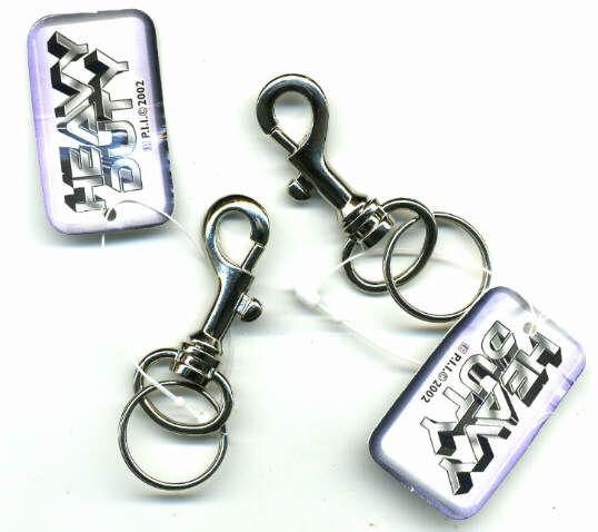 288 Wholesale 2 inch Metal Clip Keychain image