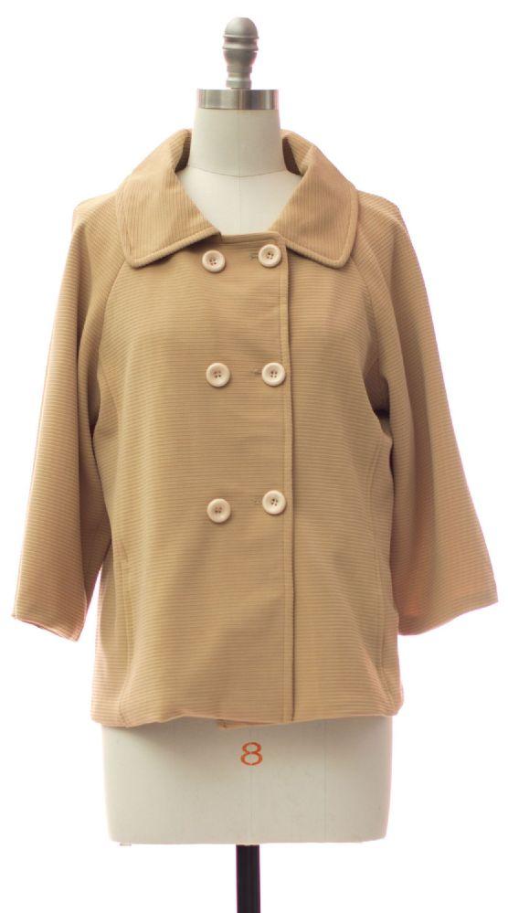 12 Wholesale Double Breasted Car Blazer Sand image
