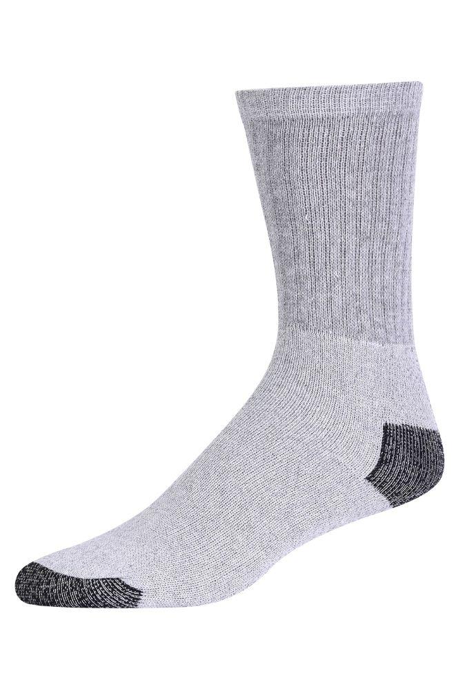 120 Wholesale Youth Cushion Sport Crew Socks Size 9-11 image