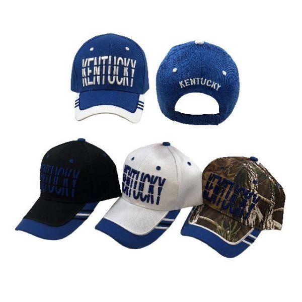 24 Wholesale Kentucky Hat [window Shade Font] image