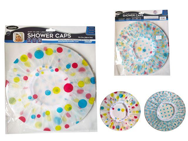 144 Wholesale 2 Piece Shower Caps image