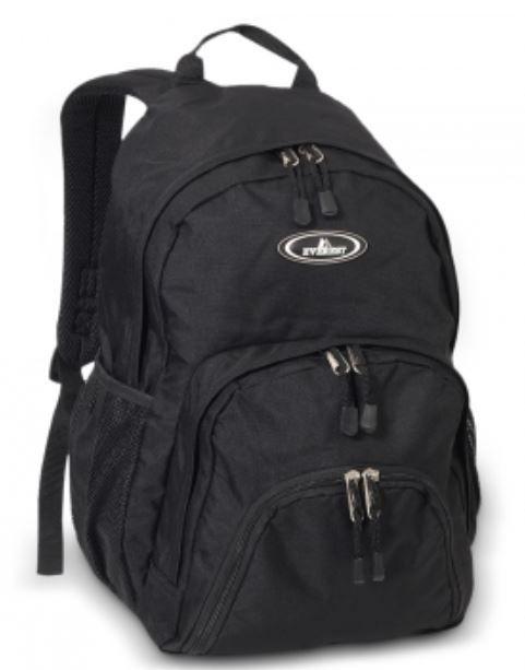 30 Wholesale Sporty Backpack In Black image