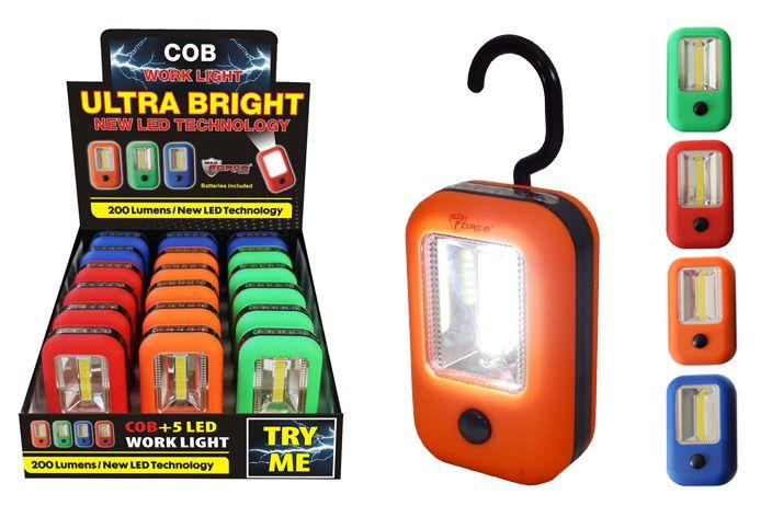 36 Wholesale Cob Led 5 Led Work Light Ultra Bright image