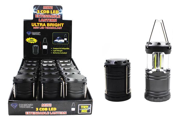 15 Wholesale Cob Led Mini Pop Up Lantern Ultra Bright image