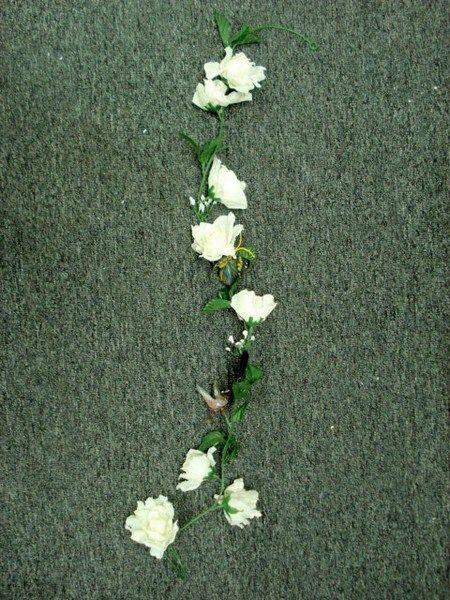 36 Wholesale 4' Large Open Rose Garland image