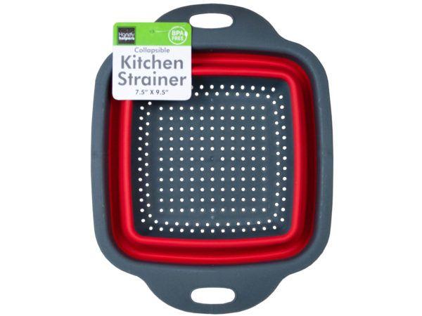 12 Wholesale Easy Storage Folding Kitchen Strainer image