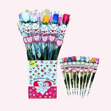 48 Wholesale 18 In Assorted Colors Roses image