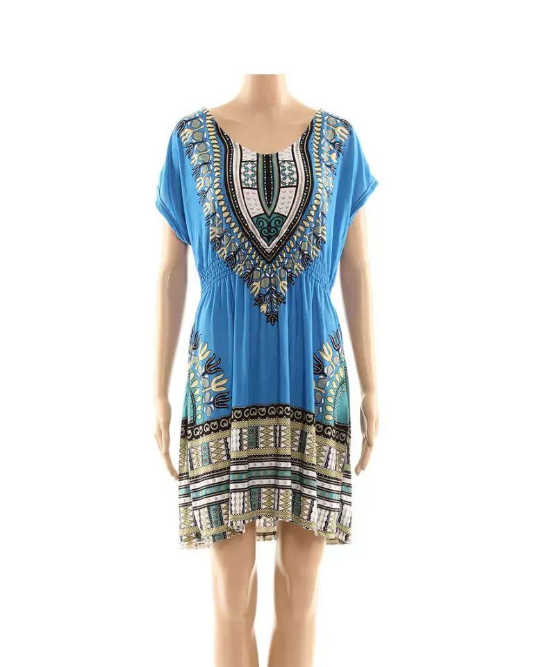 36 Wholesale Womens Fashion Cover Up Assorted Size Blue image