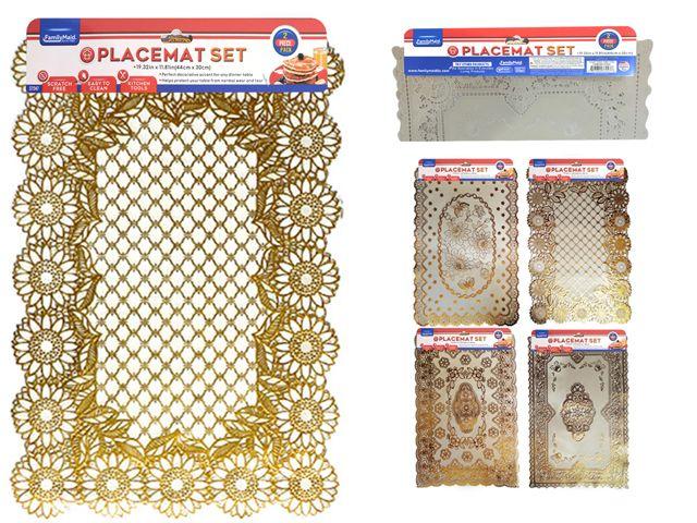 96 Wholesale 2 Piece Pvc Placemats image