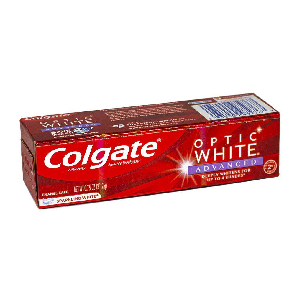 72 Wholesale Colgate Optic White Toothpaste - 0.85 oz. image
