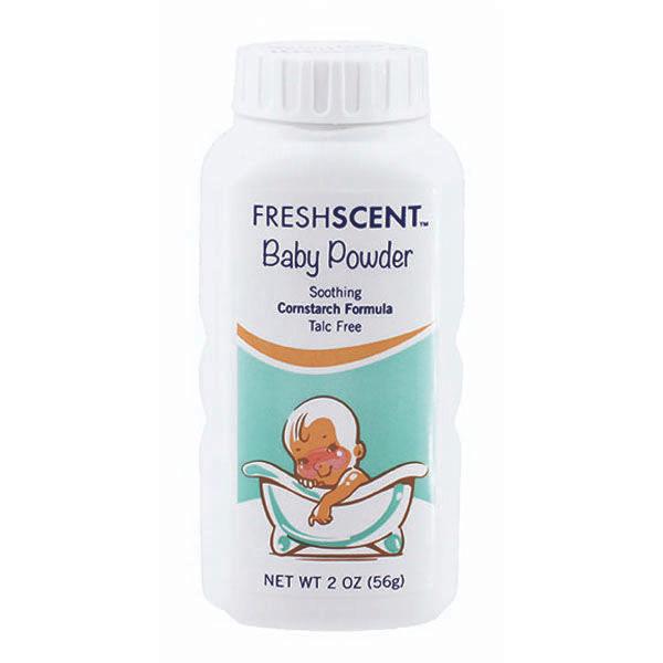 96 Wholesale Freshscent 2 Oz. Talc Free Baby Powder image