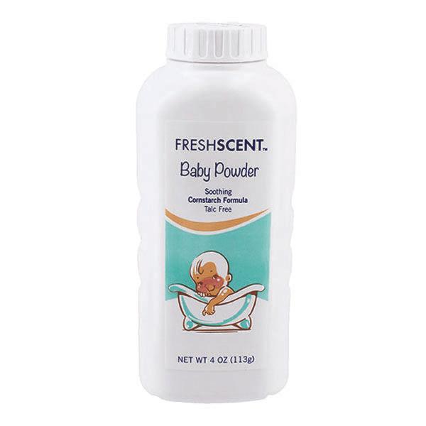 48 Wholesale Freshscent 4 Oz. Talc Free Baby Powder image