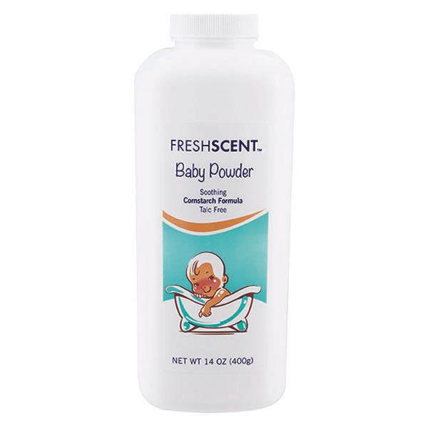 24 Wholesale Freshscent 14 Oz. Talc Free Baby Powder image