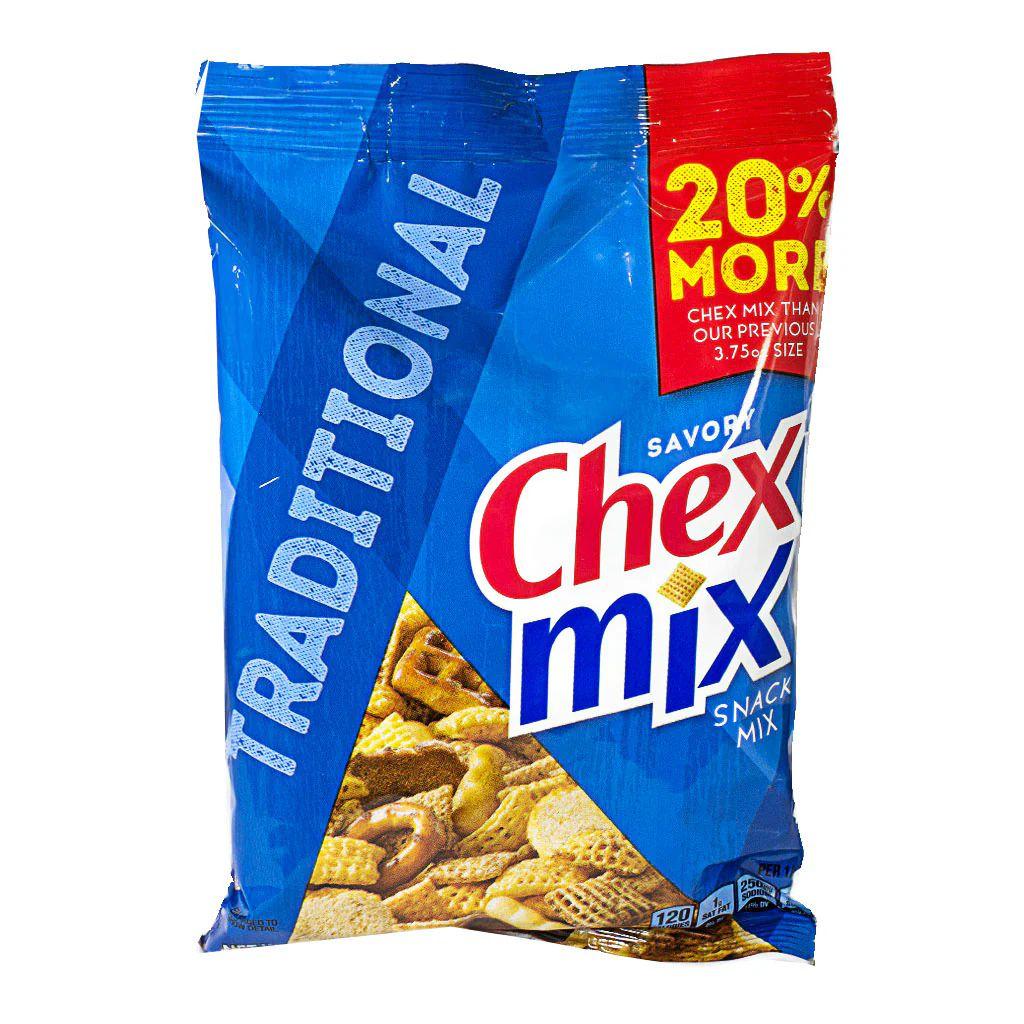 24 Wholesale Chex Mix Traditional Snack Mix- 4.5 oz. image