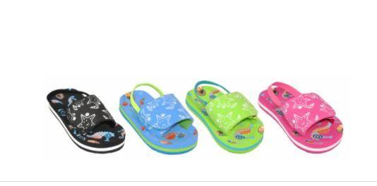 48 Wholesale Unisex Toddler's Sandals image
