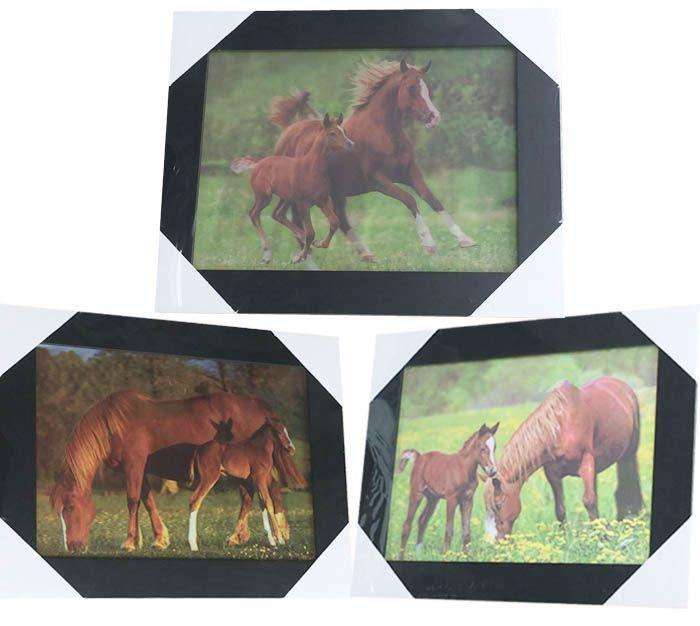 12 Wholesale Horse And Foal Canvas Picture Wall Art image