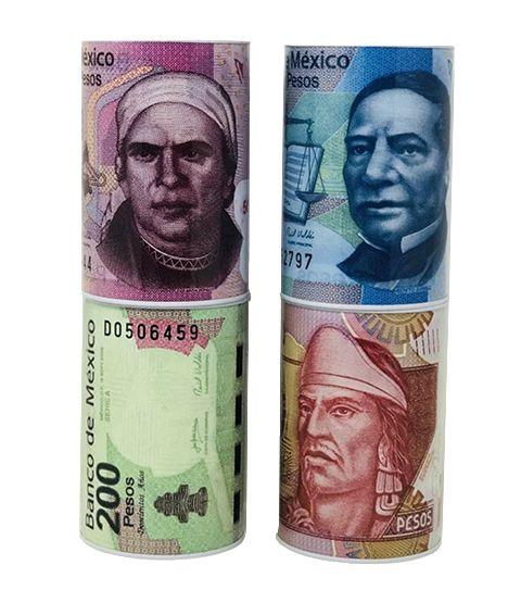 72 Wholesale 6x4 Inch Mexican Peso Coin Bank image