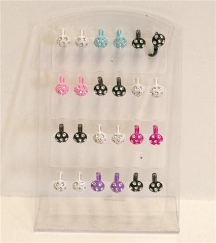 12 Wholesale Ladies Earrings Assorted image