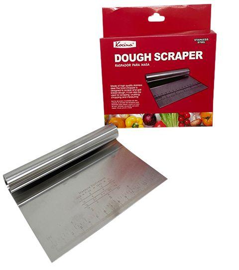 48 Wholesale Pastry Dough Scraper And Cutter Stainless Steel image
