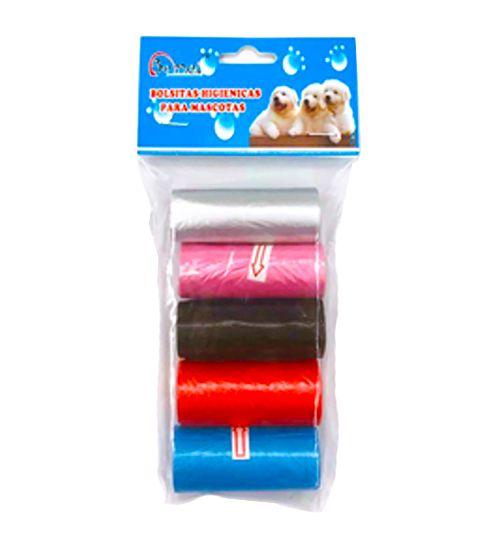96 Wholesale 5 Pack Pet Waste Bag image