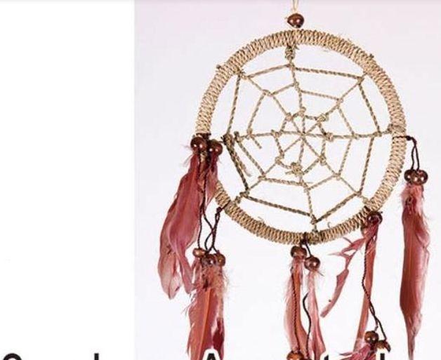 24 Wholesale Assorted Dream Catchers With Beads image
