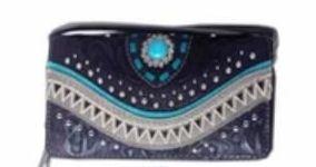 5 Wholesale Western Concho Western Wallet Purse image